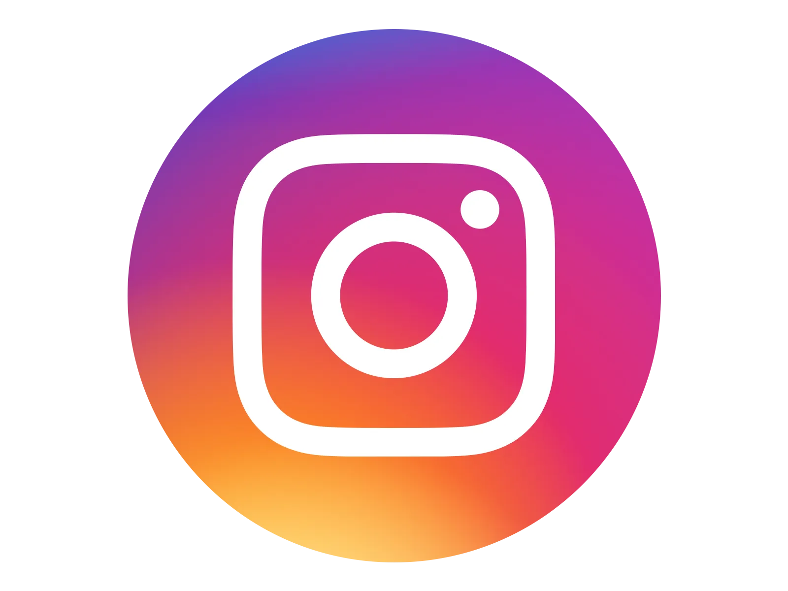 instagram logo rounded
